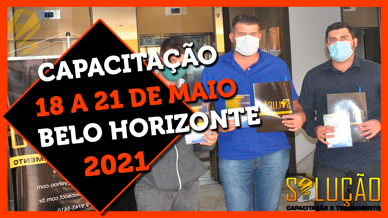 Capacitação 18 a 21de maio